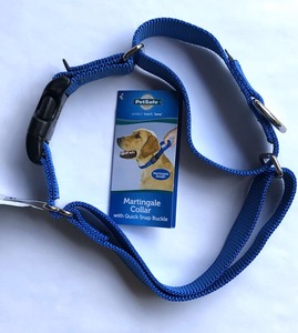 martingale collars with quick snap buckle
