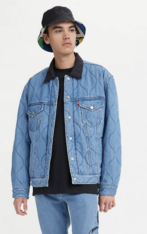 LEVI'S® X Disney Mickey Minnie Reversible Trucker Denim