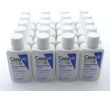 LOT of 20 / CeraVe BABY Moisturizing Lotion - Travel Size (1 fl oz ea.)
