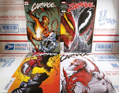    CARNAGE #4 #5 #6 #7 SYMBIOSIS NECROSIS VF NM FIRST PRINT AGENT VENOM 2024