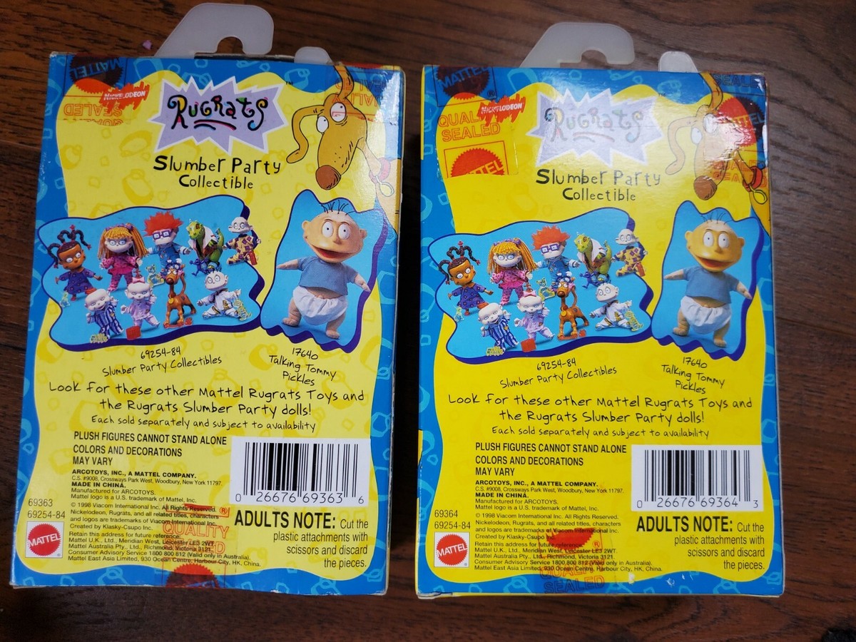 6 Rugrats Figure VINTAGE RARE Mattel 1998 Lot Of Characters