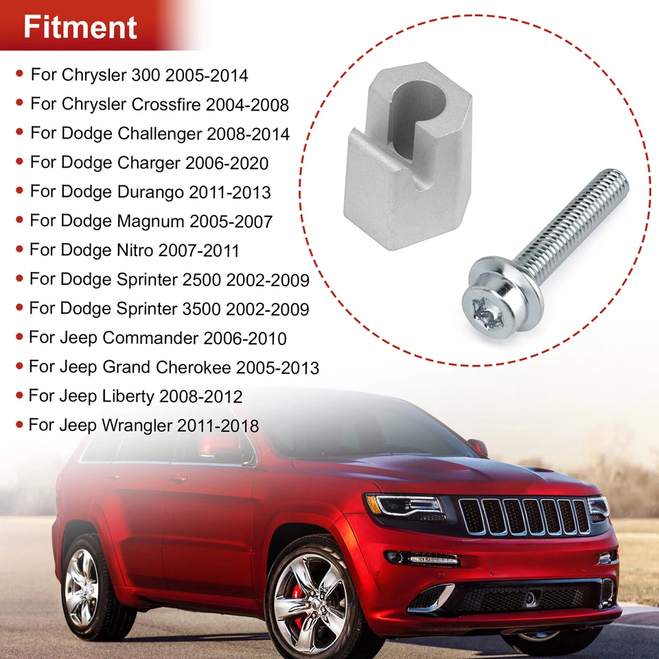 For 2002-2020 Chrysler Dodge Jeep Transmission Oil Pan Clamp with Bonus Screw  - Image 3 of 4