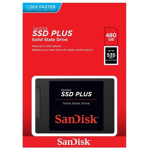 SANDISK SSD PLUS 240GB 480GB 1TB 2TB SATA III 2.5" Internal Solid State Drive - Picture 5 of 7