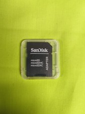 sandisk micro sd to sd adapter
