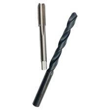 M12 x 1.25mm Pitch Metric Right Hand Thread Tap HSS w/ 10.8mm Drill Bit New