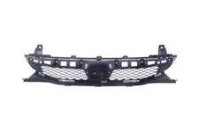 New Front Plastic Textured Black Grille Shell w/Insert for 2009-2011 Honda Civic