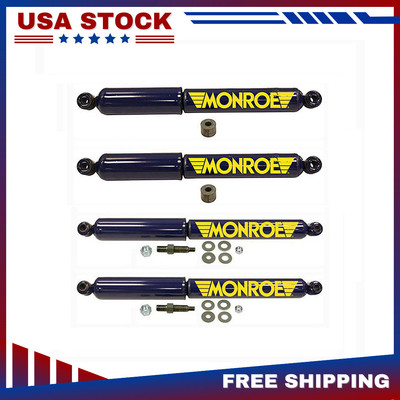 Front Rear Shocks Absorbers 4x For 1977 1978 1985 Chevrolet K20 5.0L