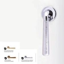 Maniglia finestra serie BOLOGNA in zama tre finiture disponibili