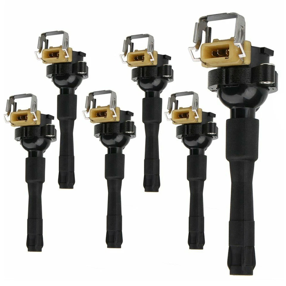 For BMW M3 740iL 528i UF354 MK Ignition Coil & Bosch Platinum Spark Plug 12PCS - Image 2 of 4