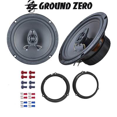 Auto Lautsprecher Ground Zero Boxen 16,5 cm 165mm für Ford Fiesta VI 5-Türer