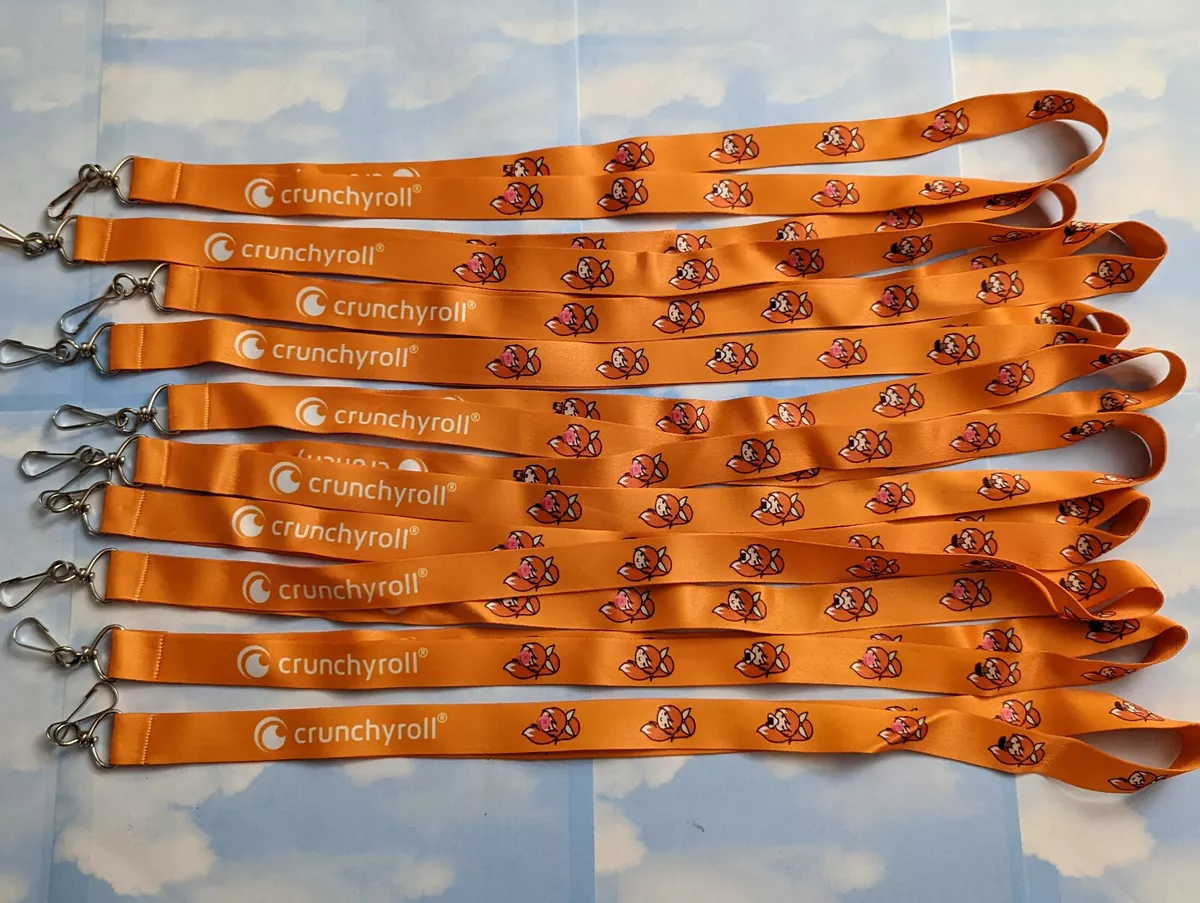 LOT(10) 2022 NYCC EXCLUSIVE CRUNCHYROLL LANYARD