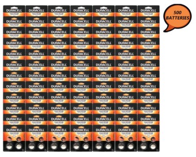 Duracell CR2032 Lithium Button Coin 4PK Batteries 150mAh - 500PK