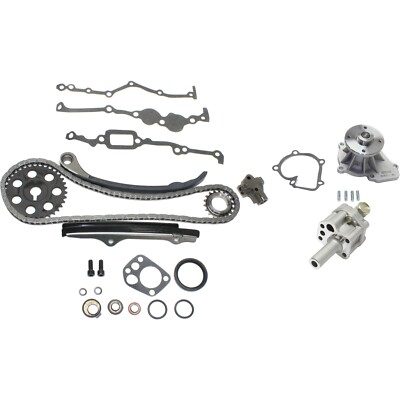DriveMotive Timing Chain Kit & Water Pump & Oil Pump for 00-04 Nissan Xterra XE