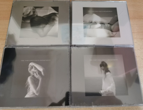 Taylor Swift Tortured Poets Department Deluxe Collectors Edition  4x CD FULL SET - Afbeelding 1 van 14