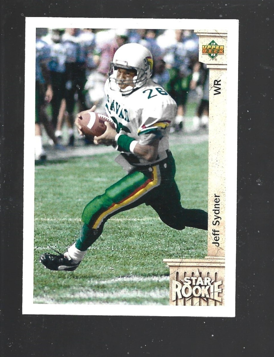 1992 Upper Deck #29 Jeff Snyder rookie card, Hawaii Rainbow