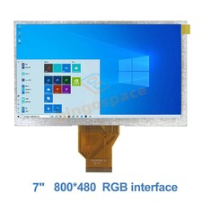 7" IPS LCD Screen Display Monitor 800x480 60hz 50Pin LCD Color Display Screen