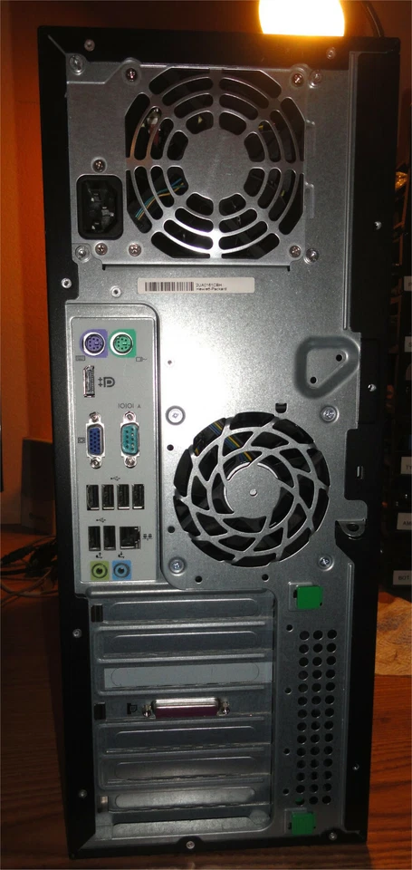 HP 8000 Elite CMT, Quad Core, 2.66Ghz, 4GB Ram, 160GB HDD, Windows 10 Pro, #138 - Image 3 of 4