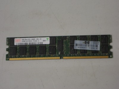 Kingston memory 4gb (2x 2gb) dimm 240pin ddr2 400mhz / pc2-3200 1.8v geregistreerd - ecc (740617080933)