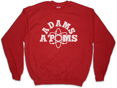 ADAMS ATOMS Sweatshirt Pullover Die Rache the Team Symbol Logo der Eierköpfe