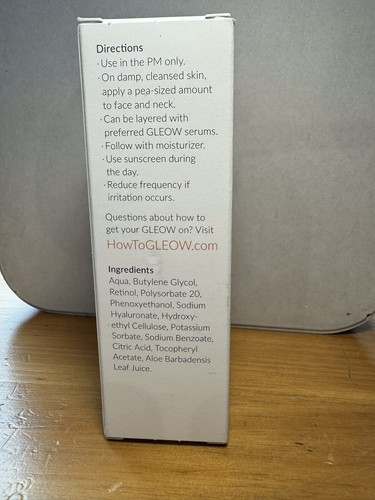 GLEOW Retinol Serum with Hyaluronic Acid & Vitamin E - Picture 3 of 9