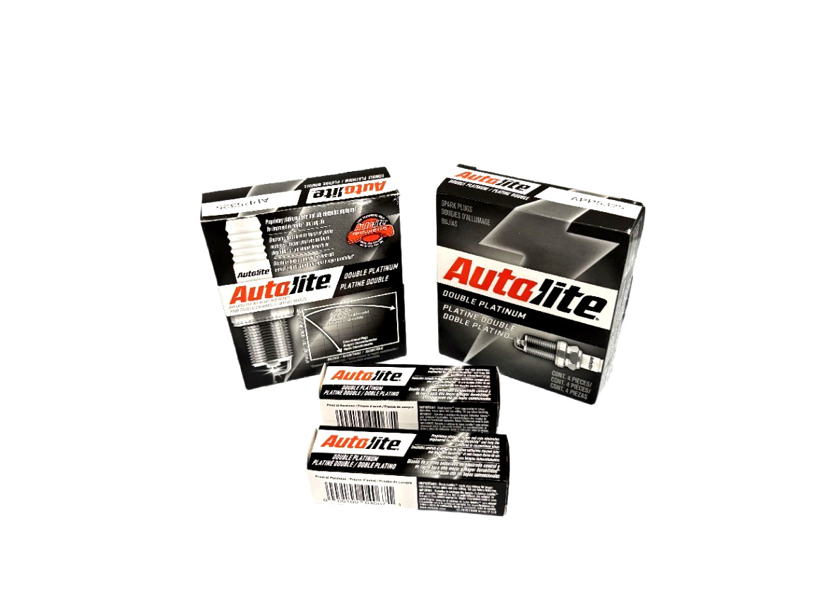 AUTOLITE APP5325 DOUBLE PLATINUM SPARK PLUG - 2 - 4 PACKS
