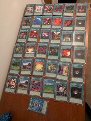 Yu-Gi-Oh Vintage Karten Konvolut Zauber Magic Karten Set 1. Auflage Unlimited Mix X37