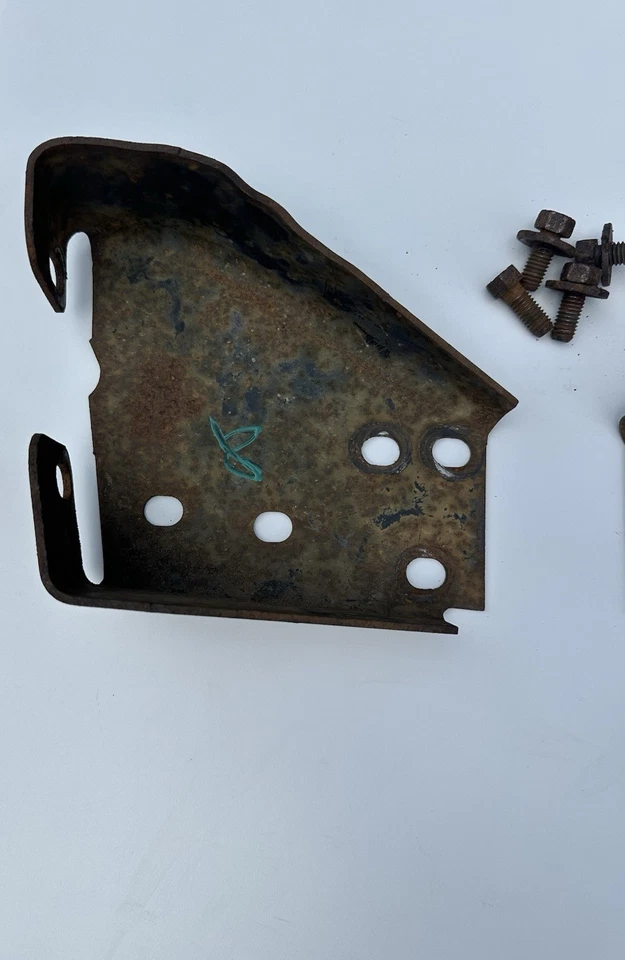 1986-93 Dodge Truck OEM Original Front Bumper Brackets D150 D250 D350 Ramcharger - Image 4 of 4