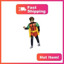 Disguise Batwheels Muscle Costume, Robin, Size 3T-4T
