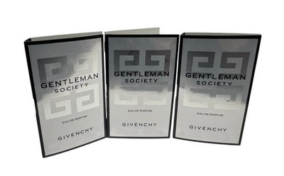 3 Givenchy Gentleman Society Eau de Parfum Spray Tester Sample Men Fragrance New