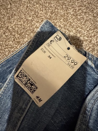 Men's Skinny Fit Jeans Size 34 - Picture 3 of 10