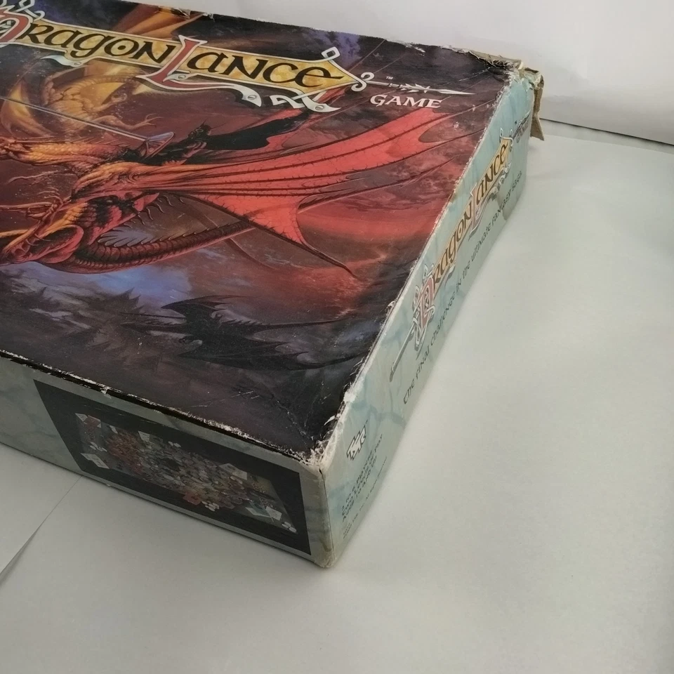 Vintage 1988 DragonLance TSR Board Game Complete Dungeons and Dragons Fantasy - Image 2 of 4