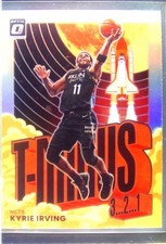 2021-22 Donruss Optic Kyrie Irving #14 Nets T Minus 3...2...1 Holo