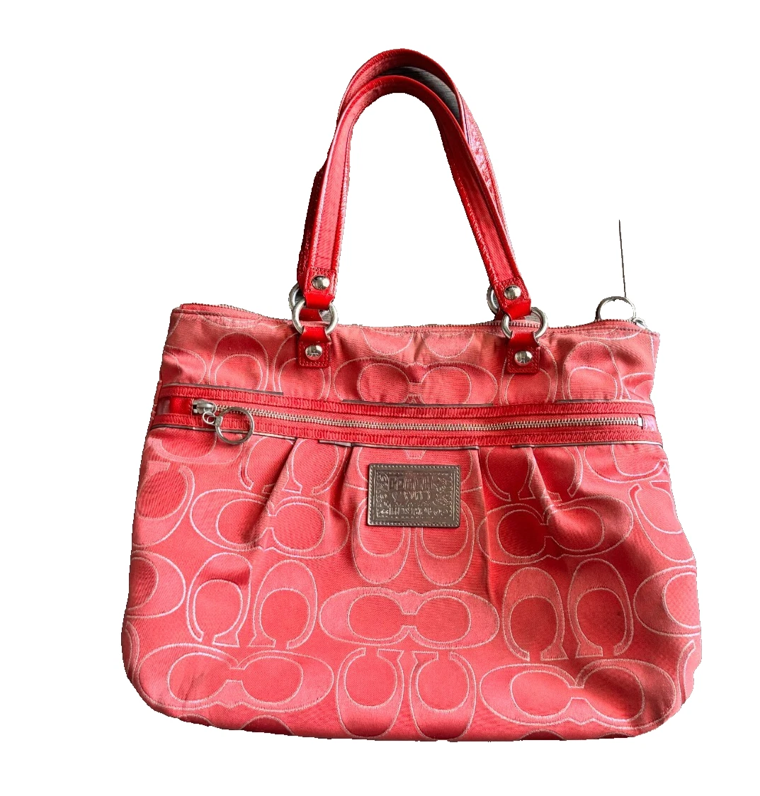 Coach Poppy Tote Red Bags & Handbags for Women for sale | eBay