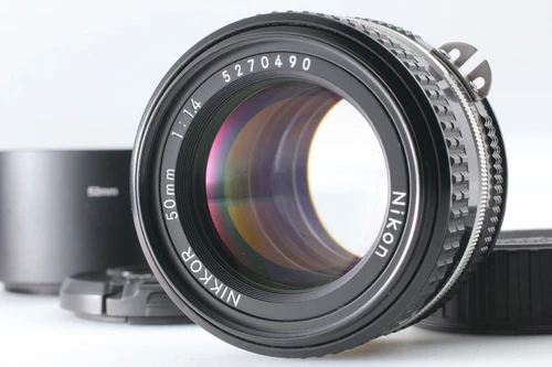 (NEUWERTIG) Nikon Nikkor 50 mm F/1.4 AIS Manueller Fokus Objektiv für Nikon...