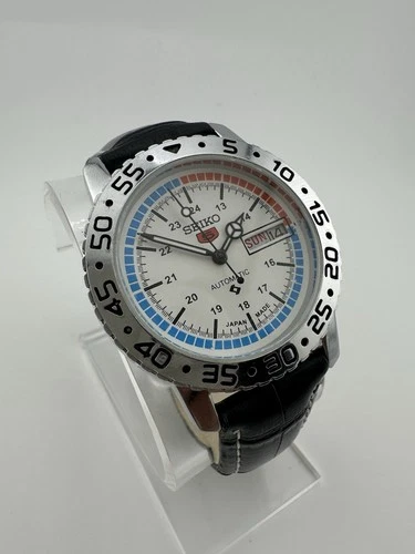 Vintage Seiko Diver’s 5 Look Automatic 6319A 21 J Men'sWatch Day & Date