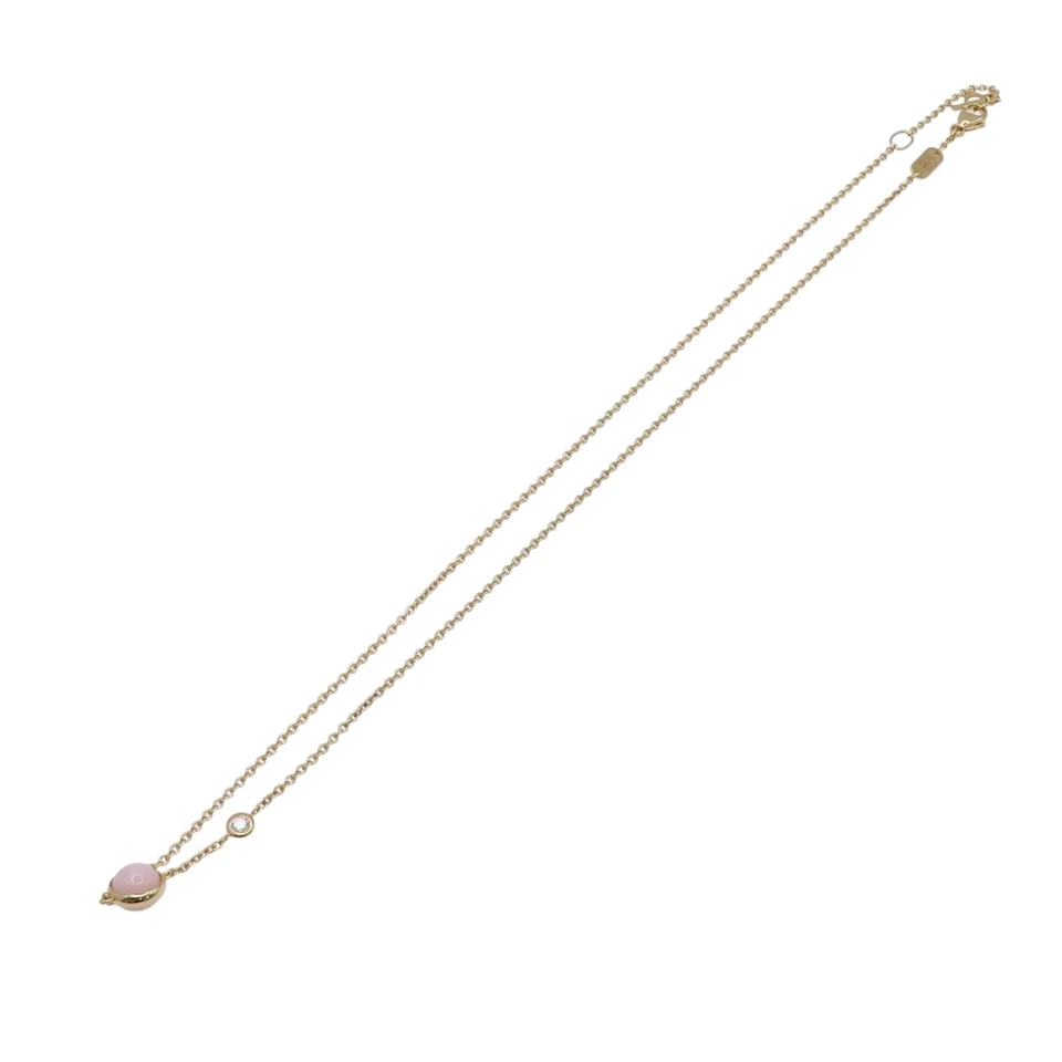 Collar de diamantes de ópalo rosa PIAGET Possession de oro rosa de 18 quilates Foto 4 de 4