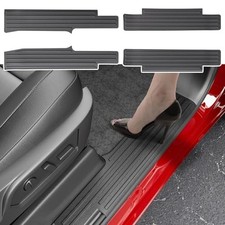 Interior Door Sill Protector Compatible Compatible with 2019-2026 Silverado