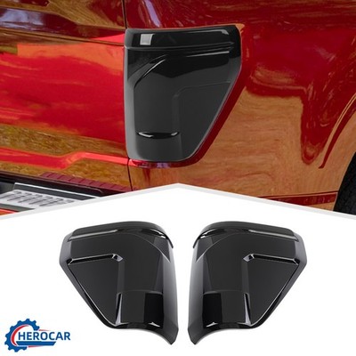 2Pcs Smoked Full Taillight Rear Lamp Cover Panel Guard Shell For 2024+ Ford F150