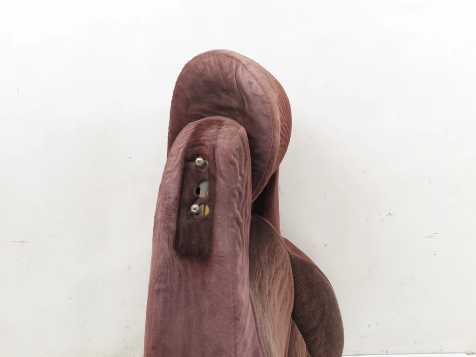 Cojín de asiento 87 Toyota Supra MK3 #1303, respaldo derecho granate tela Foto 4 de 4