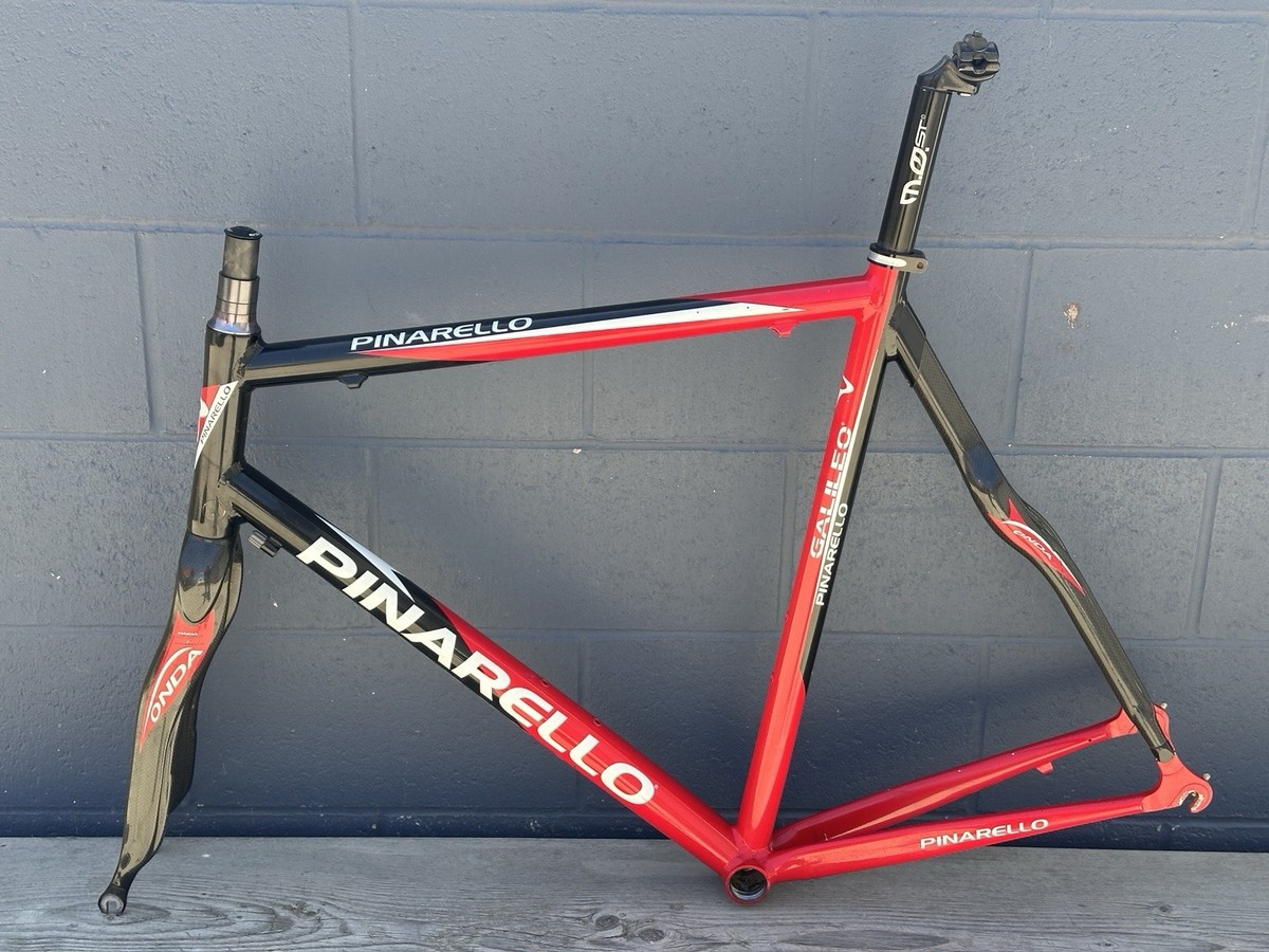 Pinarello Galileo Frameset 62cm Carbon/Alloy Onda Fork Road Bike