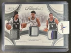 2024-25 Flawless Stephon Castle De'Aaron Fox Victor Wembanyama Triple Patch #/25