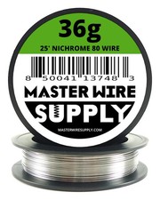 Nichrome 80 - 25ft - 36 Gauge Wire 36g - 0.12...