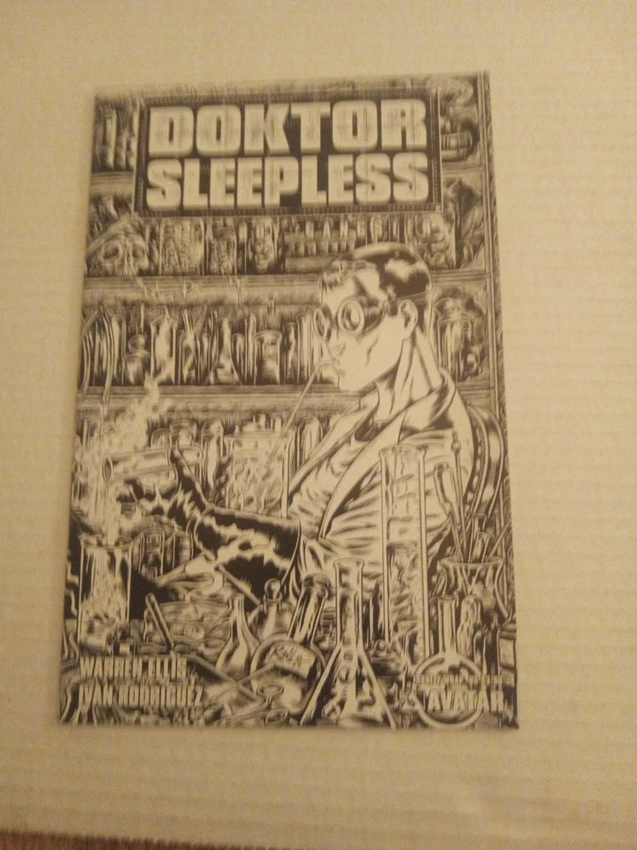 Doktor Sleepless #1-13 + Manual + Aetheric M Complete Avatar 2007 Warren Ellis - image 3 of 4
