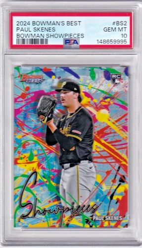 2024 Bowman's Best - Bowman Showpieces Paul Skenes #BS-2 (RC) 🔥 PSA 10 🔥