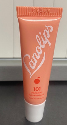 Lanolips 101 Ointment Multi-Balm Peach Lippenbalsam Reisegröße 3 g neu*