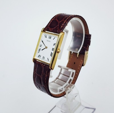 Men's Vintage 1997 Watch SEIKO ''Tank'' V700-5K39