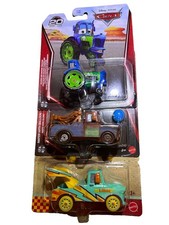 Disney Pixar Cars Race To Celebrate 1:55 Diecast Unopened 3PK Bundle