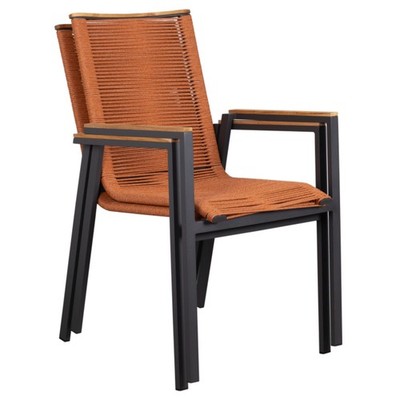 deVries 2x ''MONTANA'' Stapelsessel Gartenstuhl Relaxsessel 55 x 66 x 87