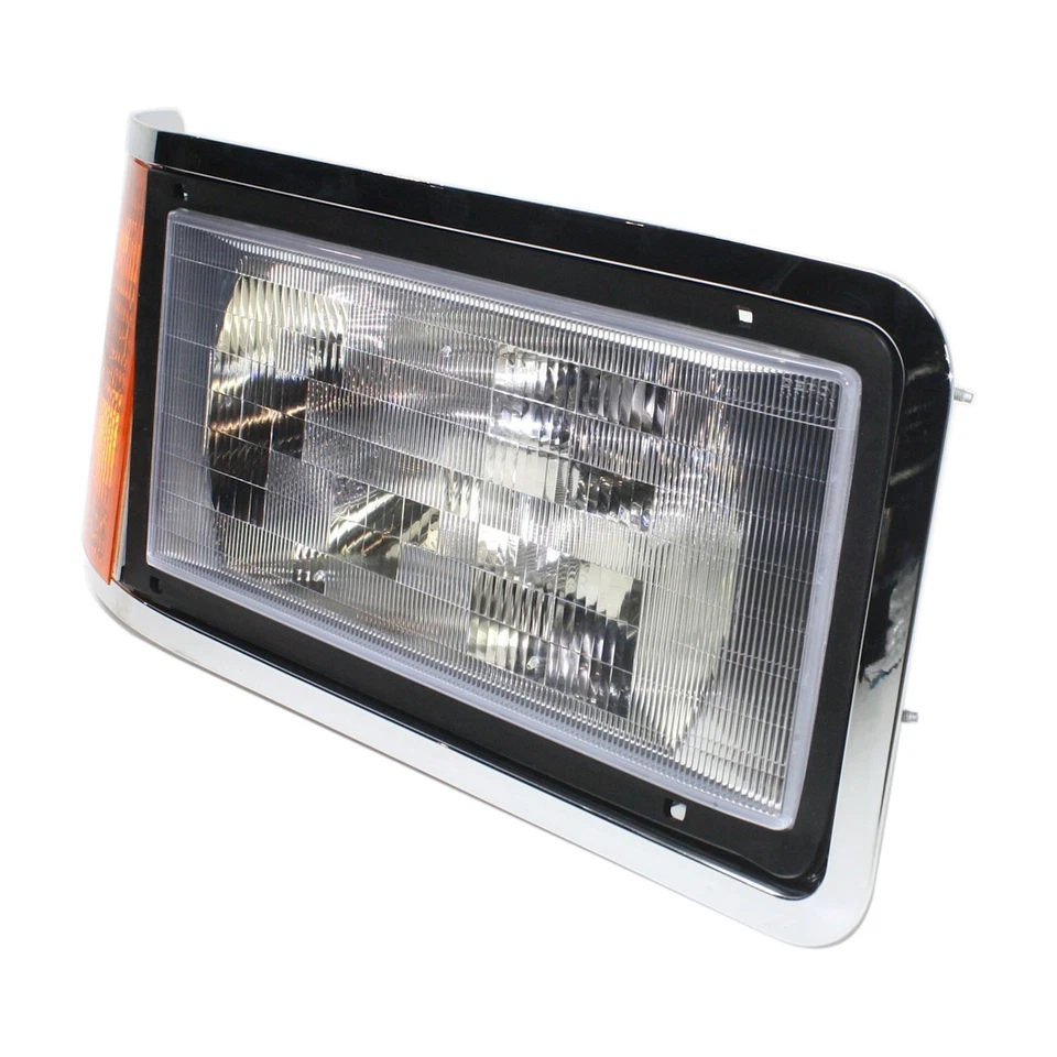 Juego de faros halógenos para Mack CL 1991-2007 izquierda y derecha con par de bombillas Foto 4 de 4