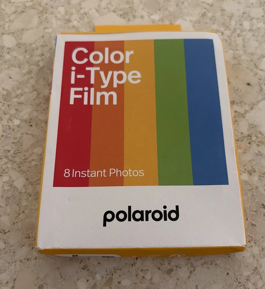 Polaroid Color i-Type Sofortbild-Film 8 Color Instant Photos OVP Neu TOP Zustand - Bild 1 von 3
